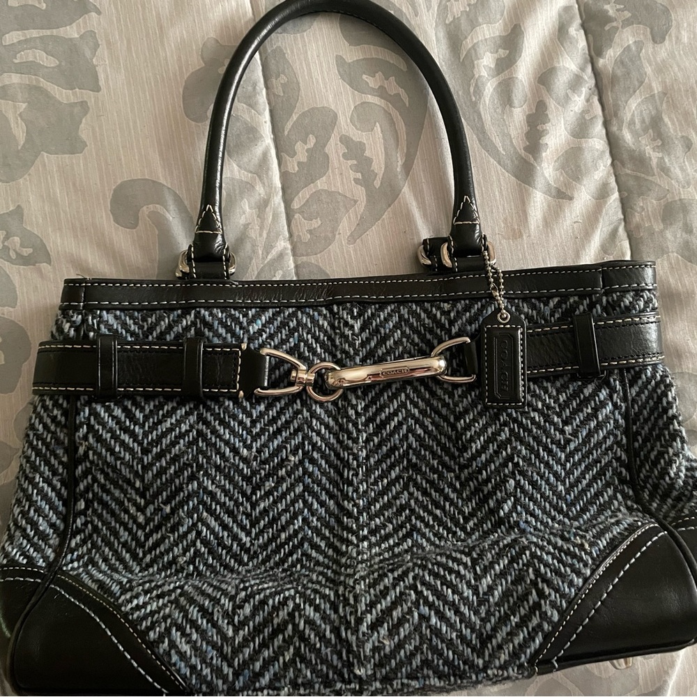 Coach bag, gently used in a pet free smoke free home